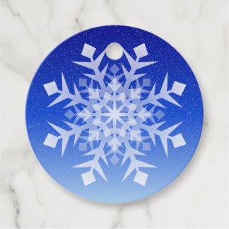 Weihnachts-Snowflake-Liebesmarken Geschenkanhänger