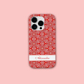 Weihnachts Snowflake Star Pattern Personalisiert R Case-Mate iPhone Hülle