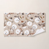 Weihnachts-Snowman-Badehandtuch-Set Badhandtuch Set (Handtuch)