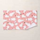 Weihnachts-Snowman-Badehandtuch-Set Badhandtuch Set (Handtuch)