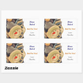 Weihnachts-Snowman Custom Stickers (Blatt)