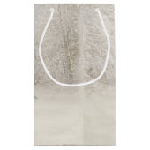 Weihnachts-Snowman Kleine Geschenktüte (Rückseite)