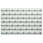 Weihnachts-Snowman-Landschaft Stoff (Fat Quarter (45,7 x 55,9 cm))