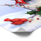 Weihnachts-Snowman-Poster - SRF Poster (Ecke)