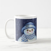 Weihnachts-Snowman-Tasse Kaffeetasse (Links)