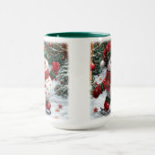 Weihnachts-Snowman-Tasse Tasse (Zentrum)