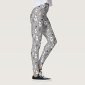 Weihnachts-Snowmen-Leggings Leggings (Rechts)