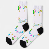 Weihnachts-Socken - Crew Socka Socken (Linkes Detail)