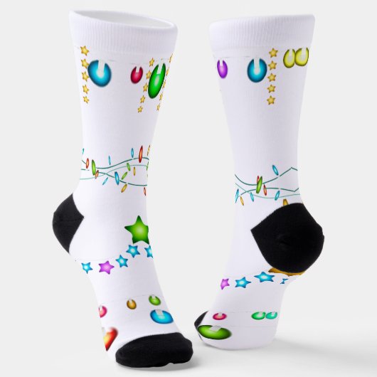 Weihnachts-Socken - Crew Socka Socken (Gewinkelt)