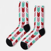 Weihnachts-Socken-Crew Socken (Linkes Detail)