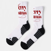 Weihnachts-Socken für Crew Socken (Links)
