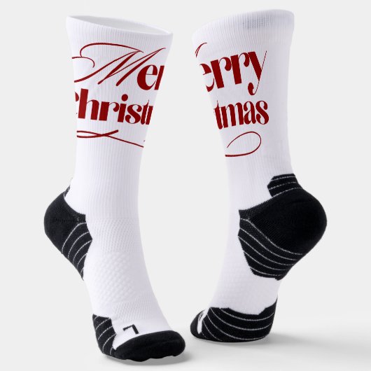 Weihnachts-Socken für Crew Socken (Gewinkelt)