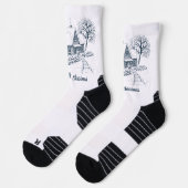 Weihnachts-Socken für Crew Socken (Links)