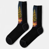 Weihnachts-Socken Socken (Linkes Detail)