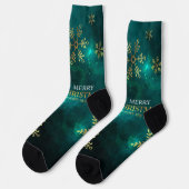 Weihnachts-Socken Socken (Linkes Detail)