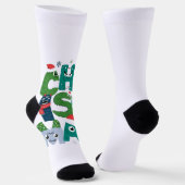 Weihnachts-Socken Socken (Gewinkelt)