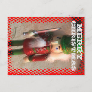 Weihnachts-Soldaten-Postkarte Postkarte