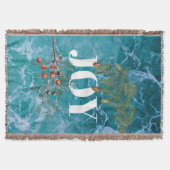 Weihnachts Sommer Ocean Beach Freude Decke (Vorderseite)