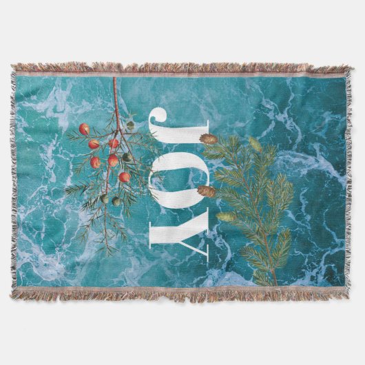 Weihnachts Sommer Ocean Beach Freude Decke (Vorderseite)