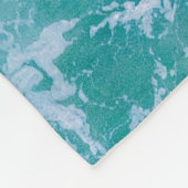 Weihnachts Sommer Ocean Beach Freude Fleecedecke (Ecke)