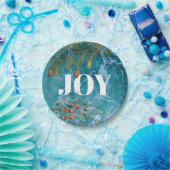 Weihnachts Sommer Ocean Beach Freude Pappteller (Party)