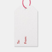 Weihnachts-Sonderauslieferung Rentierbriefe Gesche Geschenkanhänger (Rückseite)