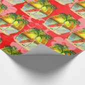 Weihnachts-Sonnenuntergang Geschenkpapier (Ecke)