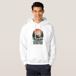 Weihnachts-Sonnenuntergang Hoodie