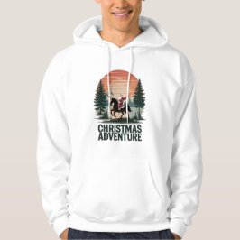 Weihnachts-Sonnenuntergang Hoodie