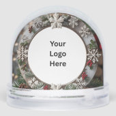 Weihnachts-Sonnenuntergang Kundenempfehlung Gesche Schneekugeln (Rückseite)