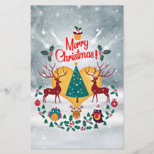 Weihnachts-Soul Ankündigung Postkarte Briefpapier