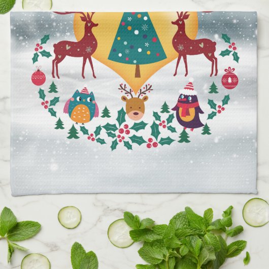 Weihnachts-Soul Geschirrtuch (Gefaltet)