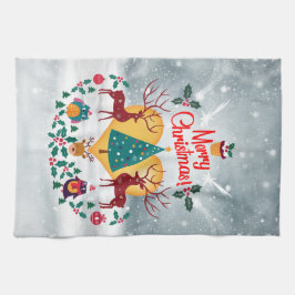 Weihnachts-Soul Geschirrtuch