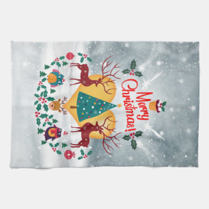 Weihnachts-Soul Geschirrtuch