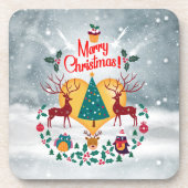 Weihnachts-Soul Getränkeuntersetzer (Vorderseite)