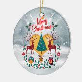 Weihnachts-Soul Keramik Ornament (Links)