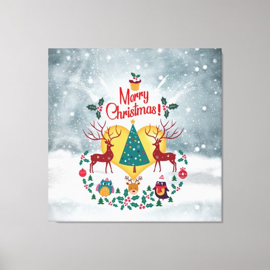 Weihnachts-Soul Leinwanddruck (Vorderseite)