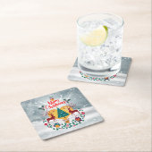 Weihnachts-Soul Rechteckiger Pappuntersetzer (Vor Ort)