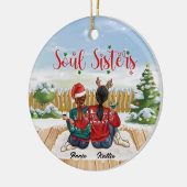 Weihnachts-Soul Sister Ornament (Links)
