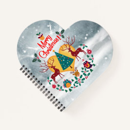 Weihnachts-Soul SpiralNotebook Notizblock