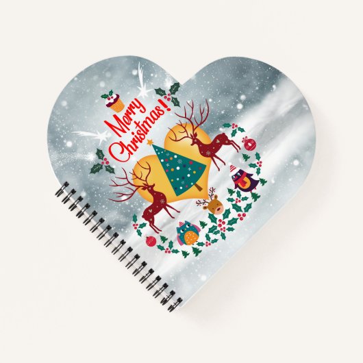 Weihnachts-Soul SpiralNotebook Notizblock (Vorderseite)