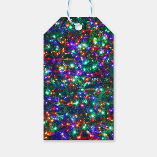 Weihnachts-Sparklingstars Geschenkanhänger (Vorderseite)