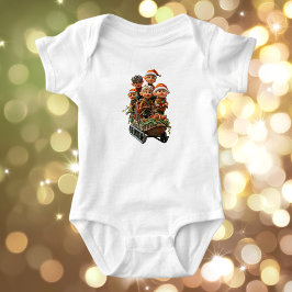 Weihnachts-Spaß-Baby-Bodysuit Baby Strampler