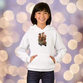 Weihnachts-Spaß-Girl-Hoodie Hoodie