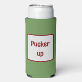 Weihnachts-Spaß kann Cooler-Geschenk Selters Dosenkühler (Seltzer Rückseite)