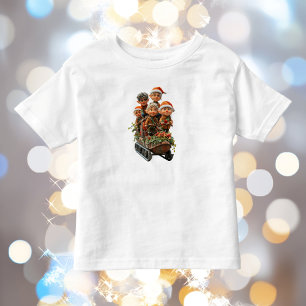 Weihnachts-Spaß-Kinderspiel-T-Shirt Kleinkind T-shirt