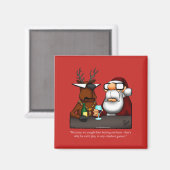 Weihnachts-Spaß Kühlschrank Magnet (Vorderseite/Rückseite)