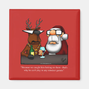 Weihnachts-Spaß Kühlschrank Magnet