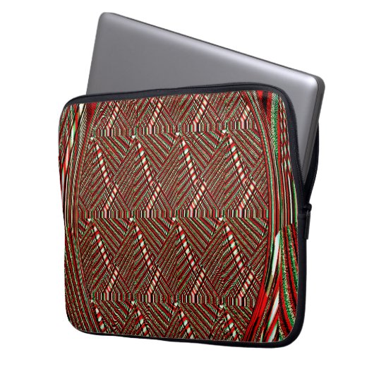 Weihnachts Spaß.. Laptopschutzhülle (Vorderseite Links)