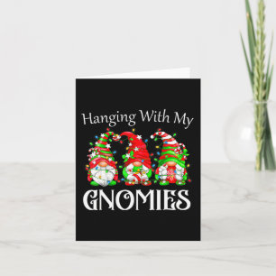Weihnachts-Spaß mit meiner Gnomies-Familie Karte